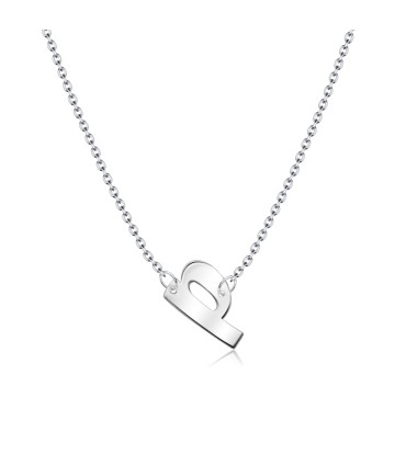 Alphabet Silver Necklace p SPE-5582